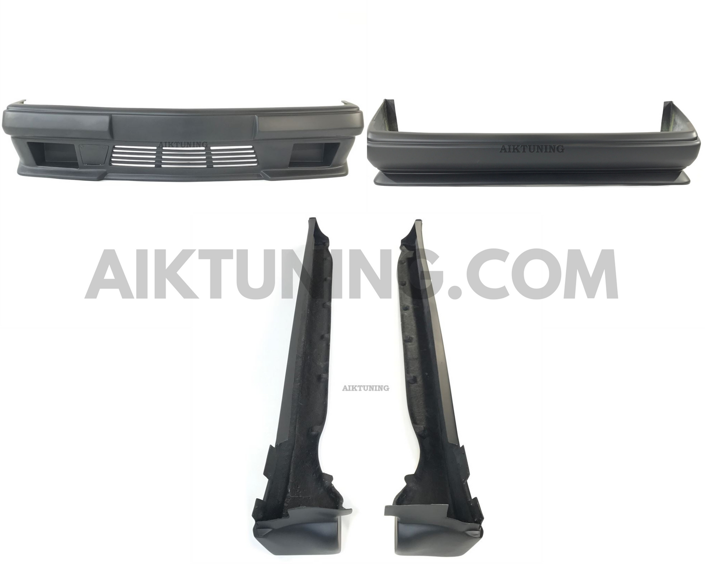 Full Body Kit Front Rear Skirts (Fits Mercedes Benz W201 190 And AMG)