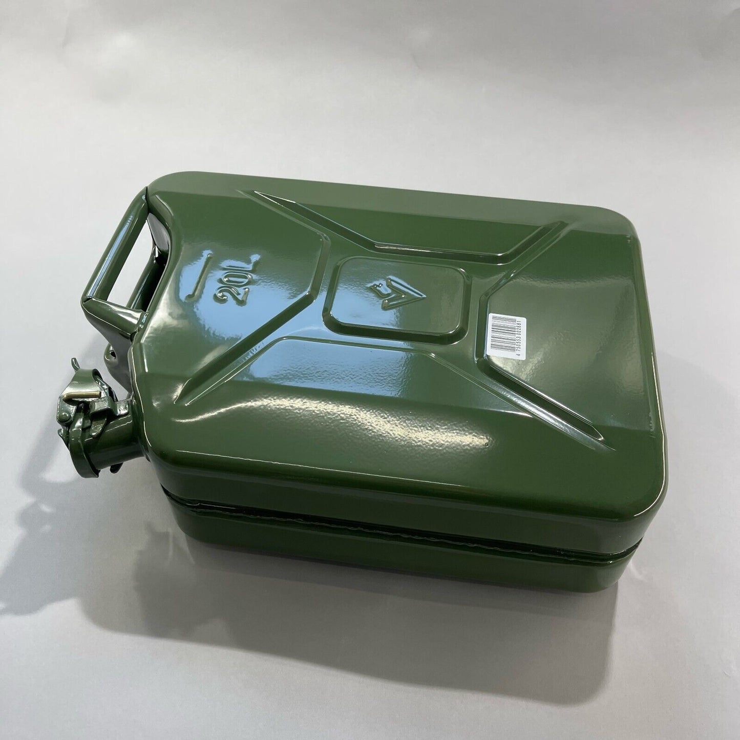 Green Valpro European 2023 Steel Jerry Can 20L / 5.25 gal. GJC20R