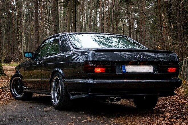 Split Kit Front Rear Lip Side Skirts (Fits W126 C126 SEC Face lift AMG Coupe)