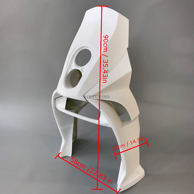 Universal RR Rally Raid Africa Race Front Moto Fairing Kit (Fits KTM 690)