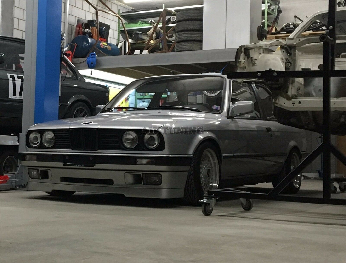 Front Bumper Spoiler Apron Addon Splitter Valance Lip (Fits BMW E30 IS)