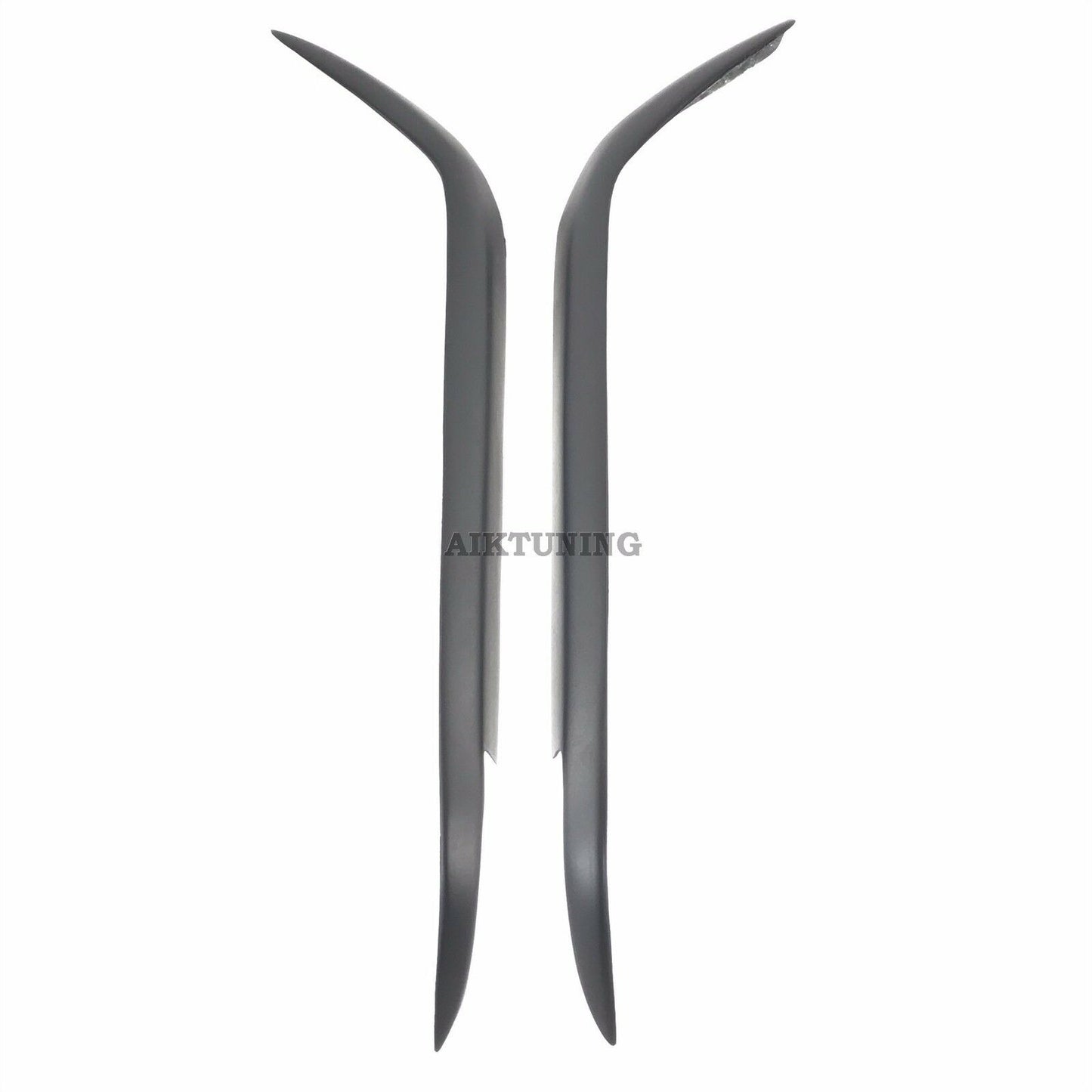 Eyebrow Set Lamp Spoiler Kit Eye Lid Spoilers (Fits BMW X5 E53 Facelift)