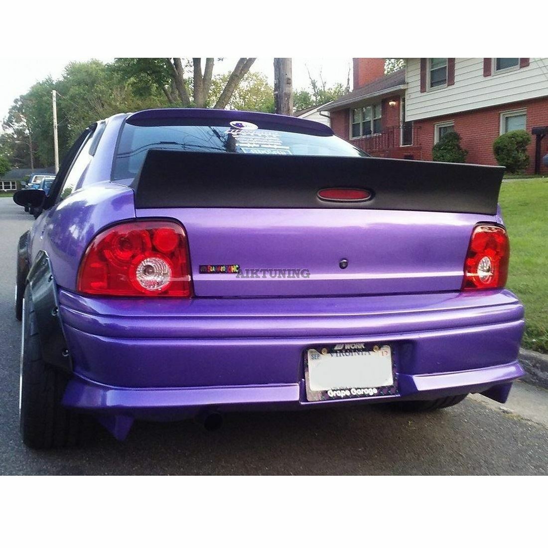 Rear JDM Boot Trunk Ducktail Spoiler Wing Lip (Fits Dodge, Chrysler Neon 94-99)