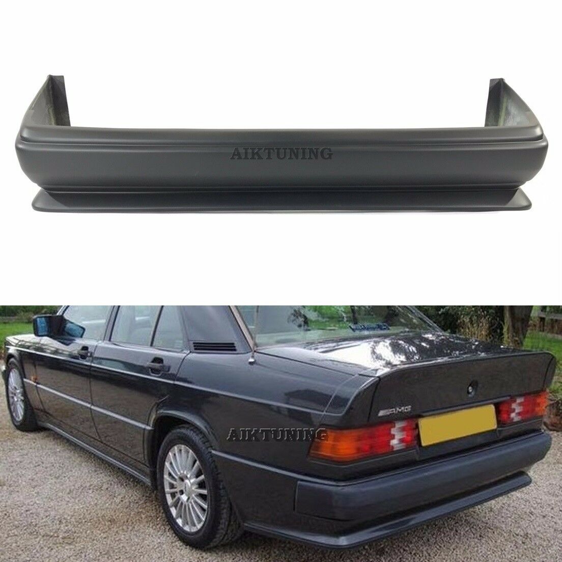 Rear Bumper Spoiler Valance Parachoques (Fits Mercedes Benz W201 190 And AMG)