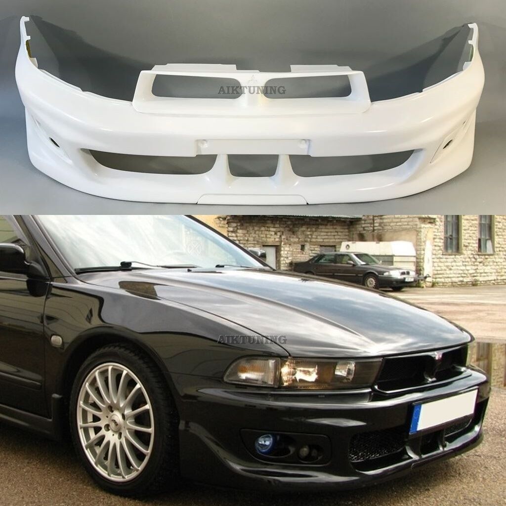 Front Bumper Spoiler Add On Valance Kit (Fits Mitsubishi Galant 97-06 Avance)