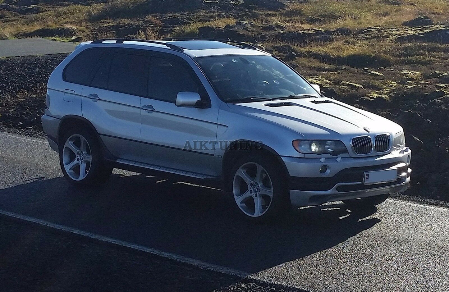 Front Bumper Spoiler Tuning Lip Addon Valance (Fits BMW E53 X5 2000-2006)