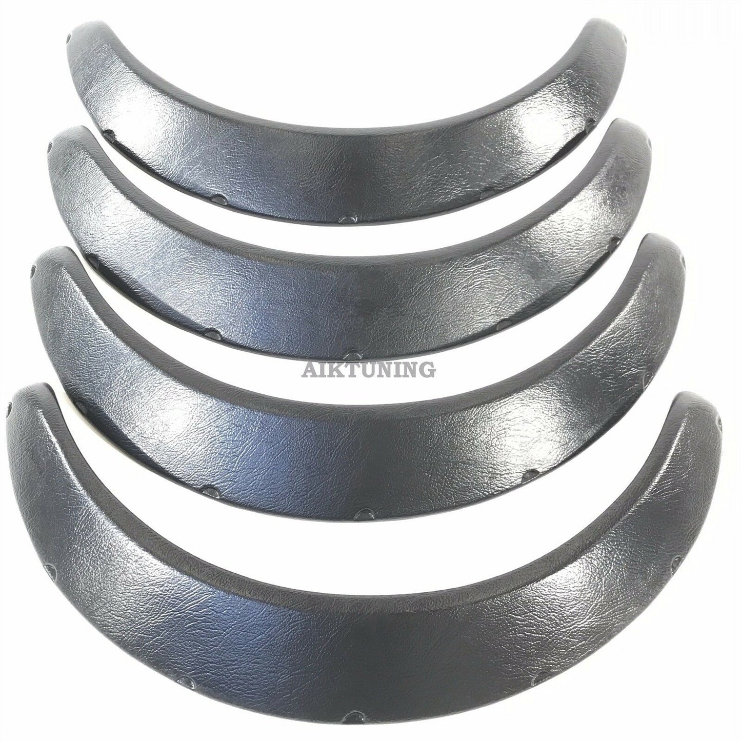 60mm Wide Universal Fender Flares Wheel Arch Extension Arches Trims JDM Set RS