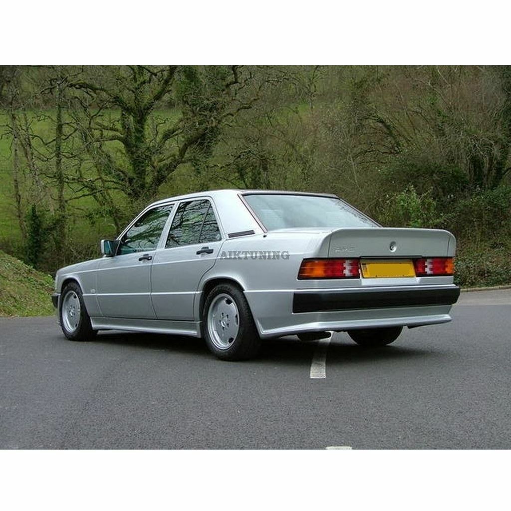 Side Skirts Aprons Trims Addon Set Panels (Fits Mercedes Benz W201 190 AMG)
