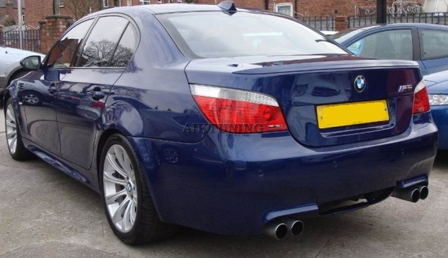 Rear Boot Trunk Ducktail Spoiler Wing Lid Lip (Fits BMW E60 Sedan And M5)