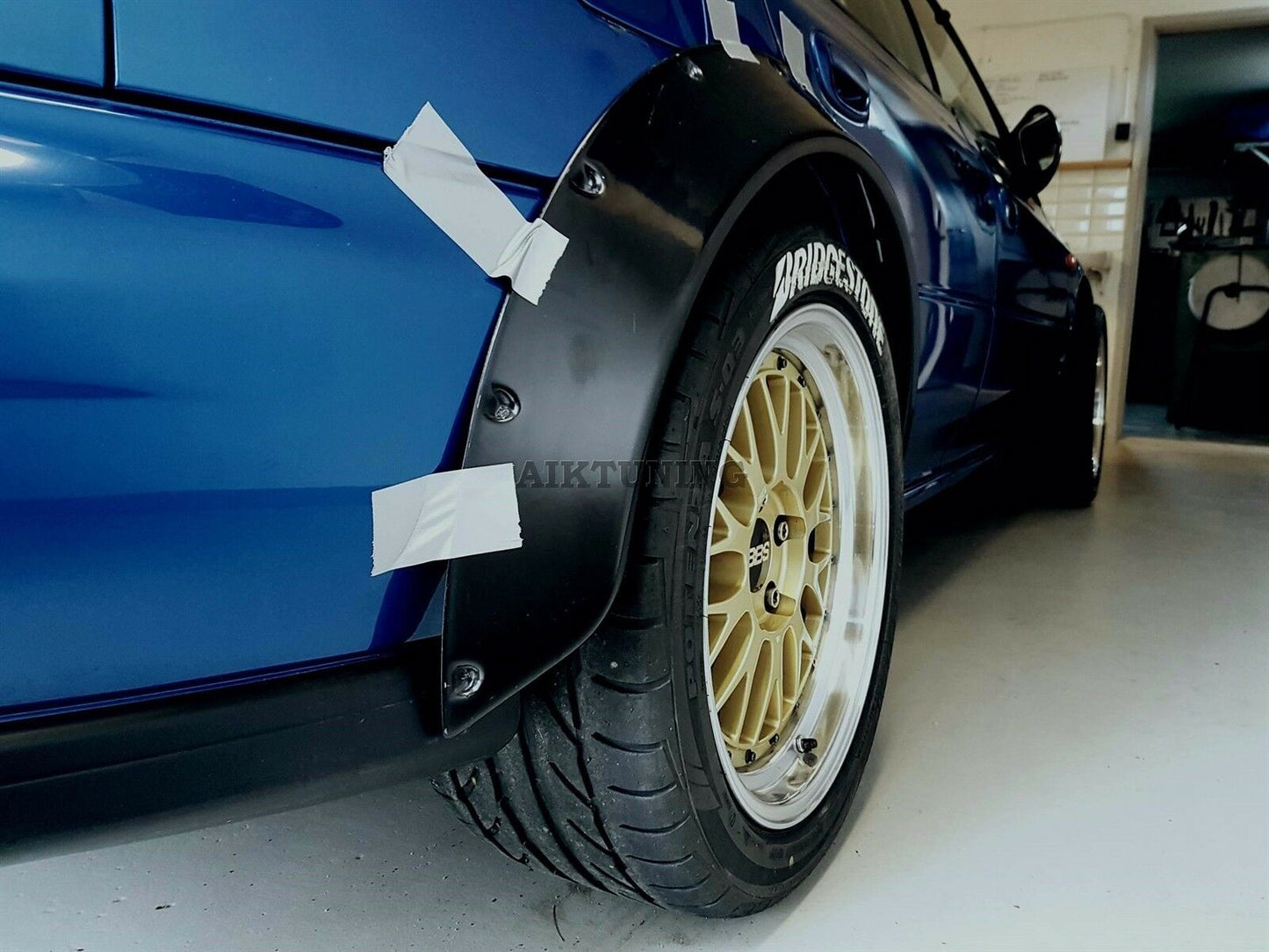 75mm Wide Universal Fender Flares Wheel Arch Extension Arches Trims JDM Set RUL