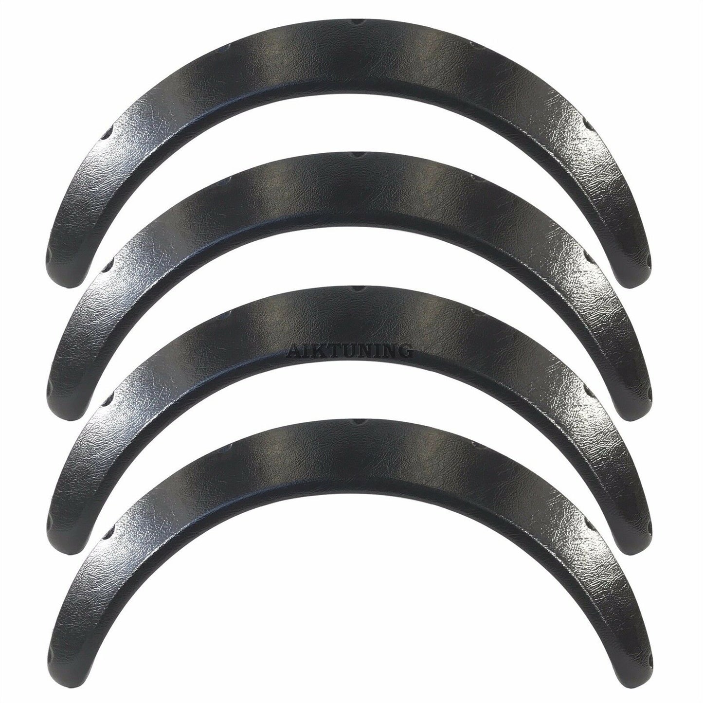 60mm Wide Universal Fender Flares Wheel Arch Extension Arches Trims JDM Set RS