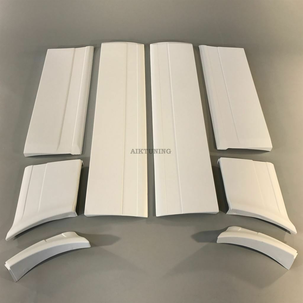 Door Panel Side Skirt Panel Addon Pod Set (Fits BMW E30 Sedan Wagon Mt