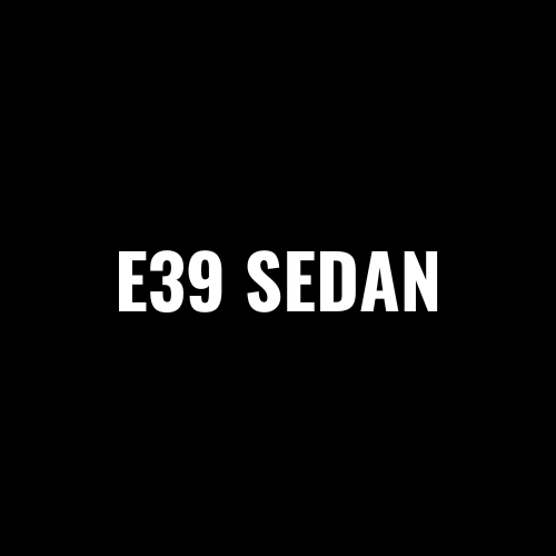 E39 SEDAN