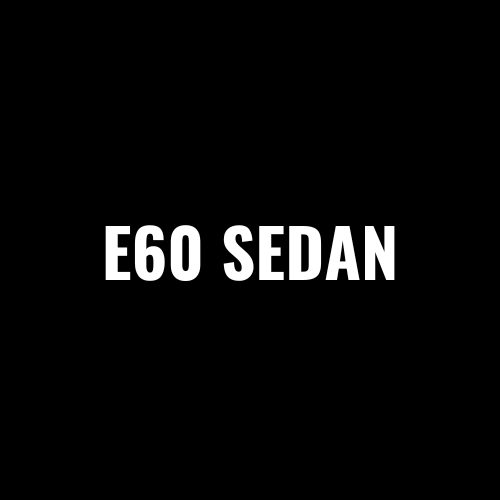 E60 SEDAN
