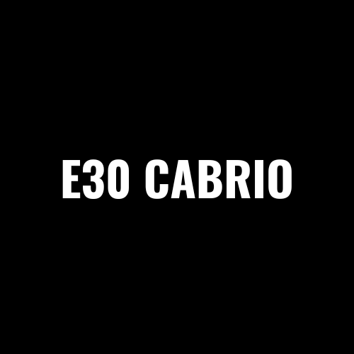 E30 CABRIO