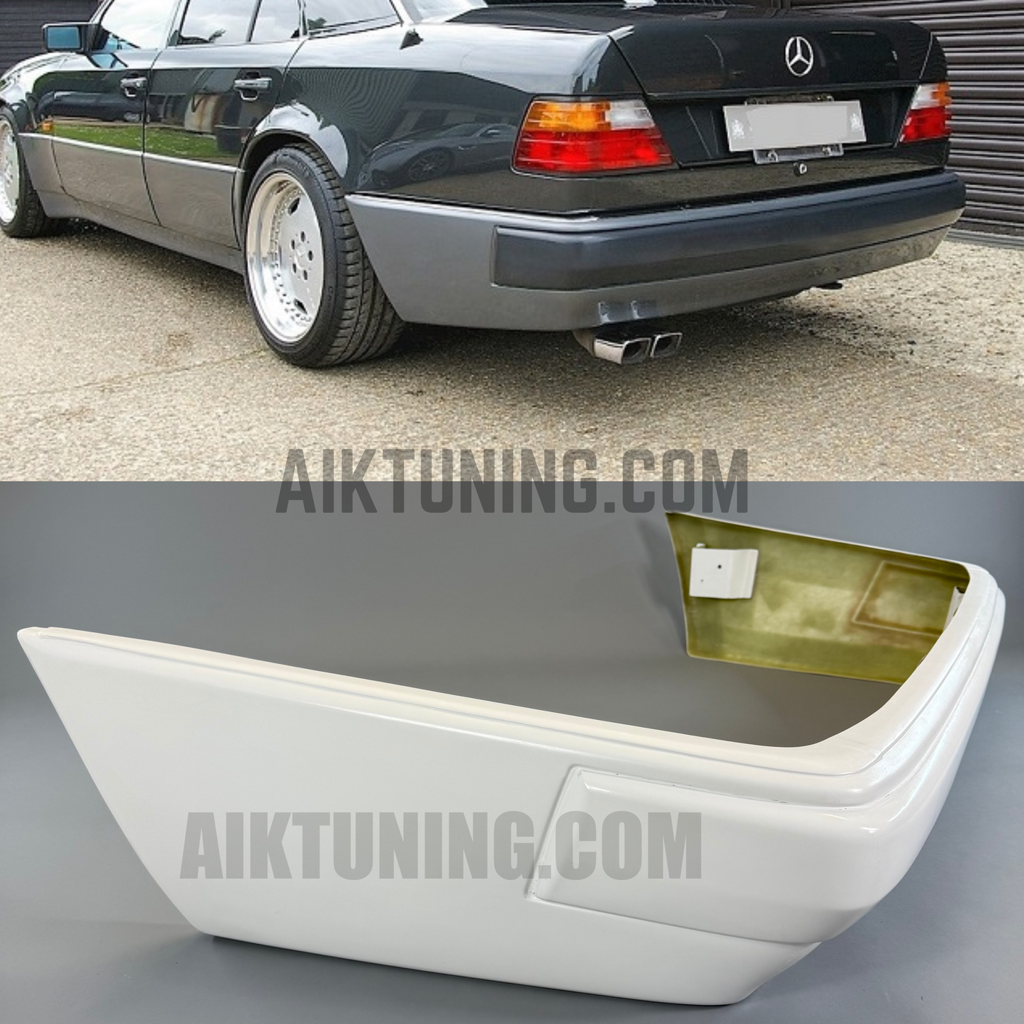 Wide Full Body Kit (Fits All Mercedes Benz W124 Sedan E500)