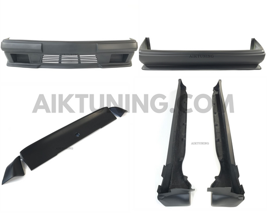 Full Body Kit Front Rear Skirts Spoiler (Fits Mercedes Benz W201 190 And AMG)