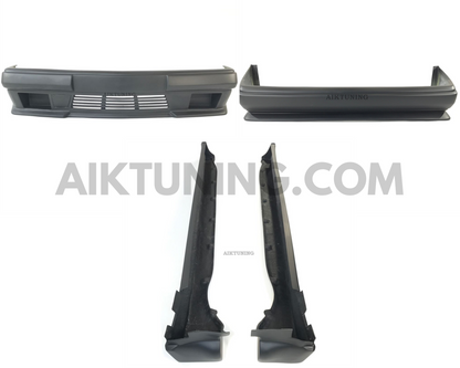 Full Body Kit Front Rear Skirts (Fits Mercedes Benz W201 190 And AMG)