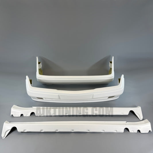 Wide Full Body Kit (Fits All Mercedes Benz W124 Sedan E500)