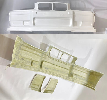 Front Performance Bumper Spoiler With Lip And Spats (Fits Any BMW E36)