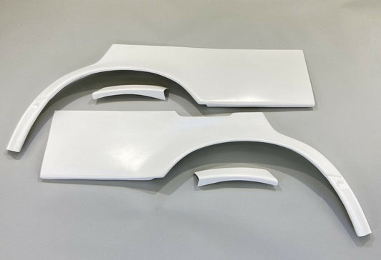 Rear Wide Body Fender Set (Fits Mercedes Benz W124 Sedan AMG E500)