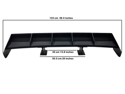 Universal Trunk Spoiler Wing Flap Rally Style Vortex Generator Wing