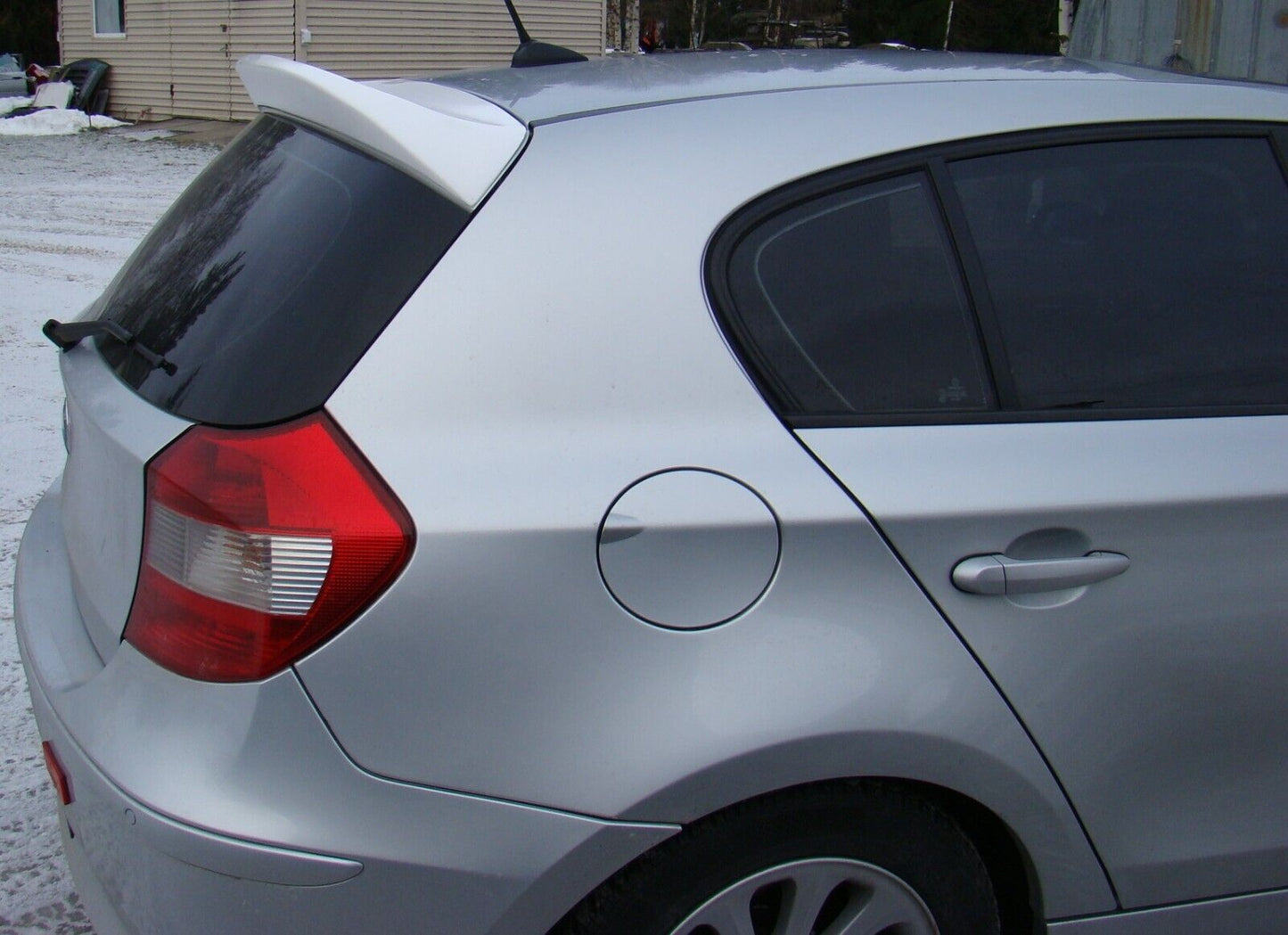 Rear Trunk Spoiler Tailgate Lid Lip Wing Ducktail Apron (Fits BMW E81 E87)