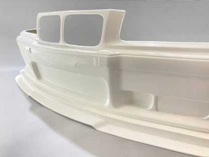 Front Performance Bumper Spoiler With Lip And Spats (Fits Any BMW E36)