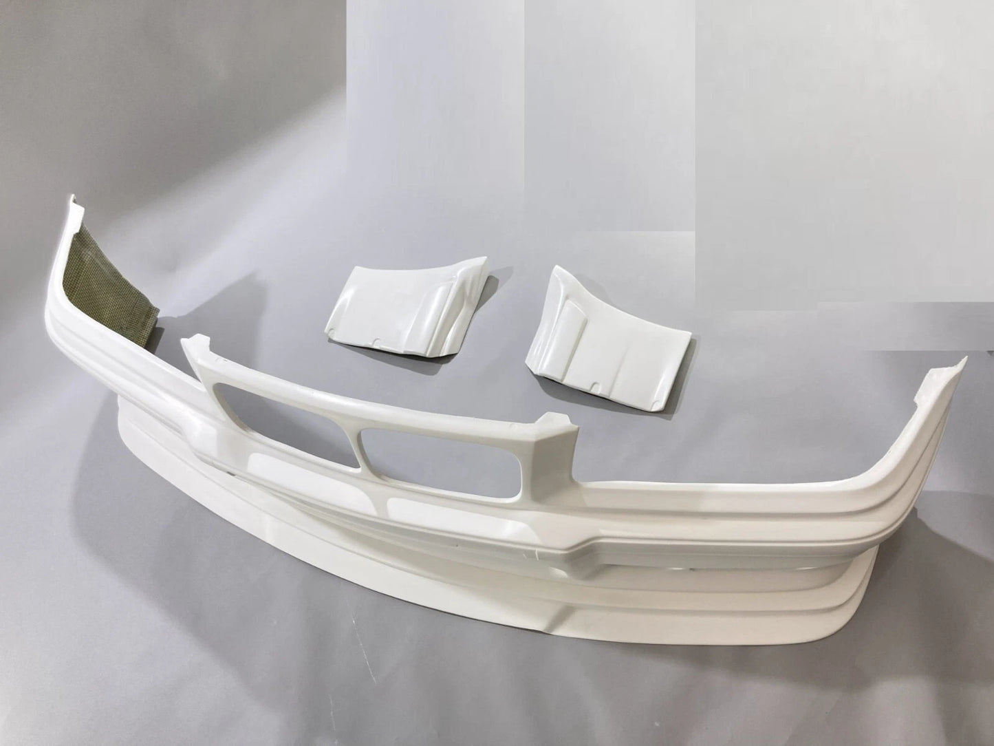Front Performance Bumper Spoiler With Lip And Spats (Fits Any BMW E36)