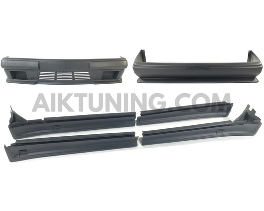 Full Body Kit Front Rear Skirts (Fits Mercedes Benz W201 190 And AMG)