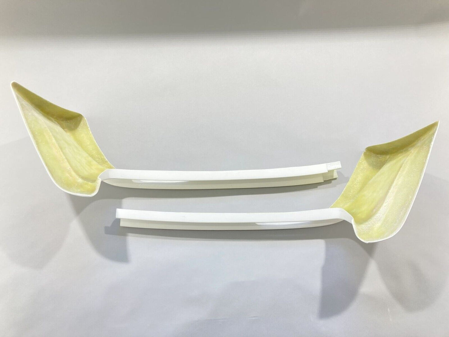 Split Front Bumper Spoiler Addon Lip Valance Splitter (Fits BMW E34 Zender)