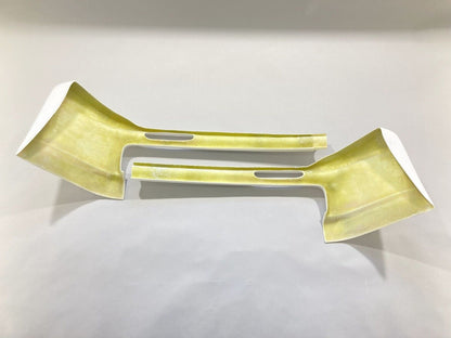 Split Front Bumper Spoiler Addon Lip Valance Splitter (Fits BMW E34 Zender)