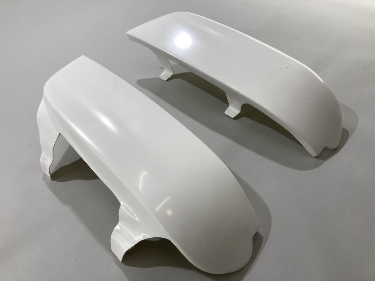 Front Headlight Delete Covers Weight Reduction (Fits BMW E46 PreFaceLi