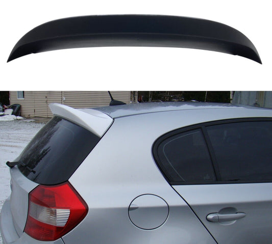 Rear Trunk Spoiler Tailgate Lid Lip Wing Ducktail Apron (Fits BMW E81 E87)