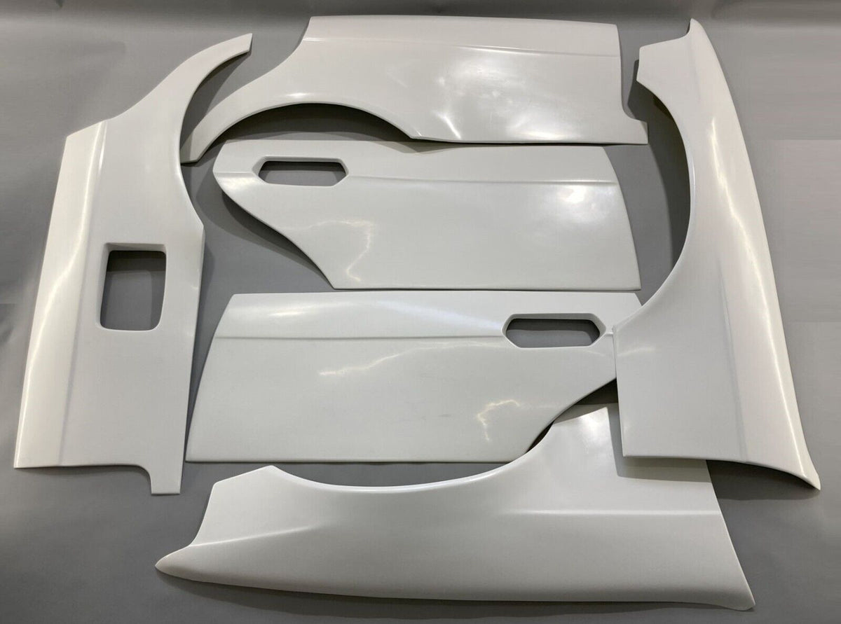 Fender Rear Body Center Wide Body Kit Fender Addon Overfender Set (Fits BMW E36 Touring Wagon ...