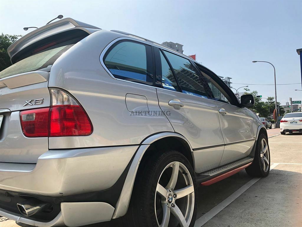 Side Skirt Set Valance Panel Spoiler Tuning (Fits BMW X5 E53 2000-2006)