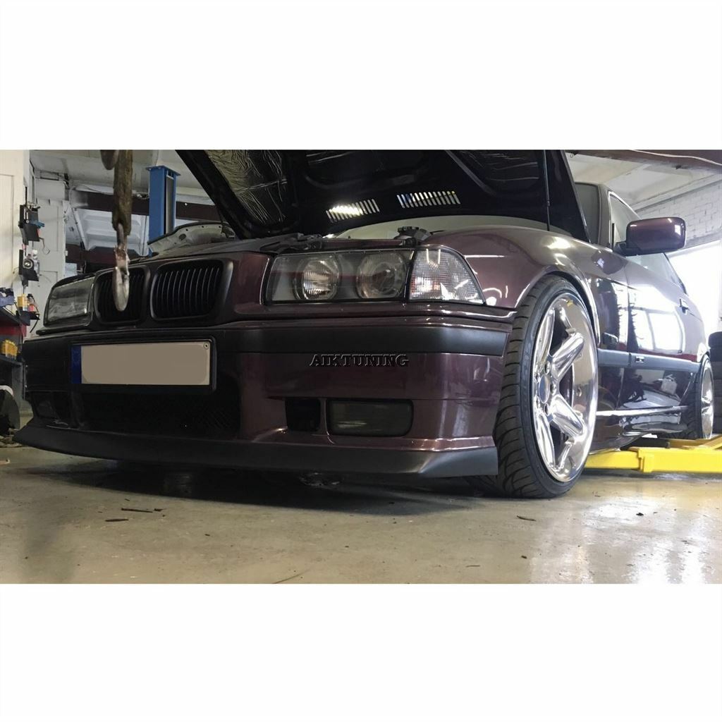 Front Bumper Spoiler Drift Apron Splitter Valance Lip (Fits BMW E36 M3 Bumper)