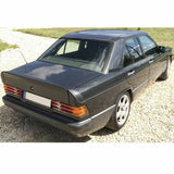 Rear Trunk Spoiler 3 Piece Wing Lid Ducktail (Fits Mercedes Benz W201 190 AMG)