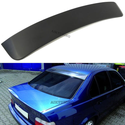 Rear Window Sun Guard Roof Extension Spoiler Cover (Fits BMW E36 Sedan)