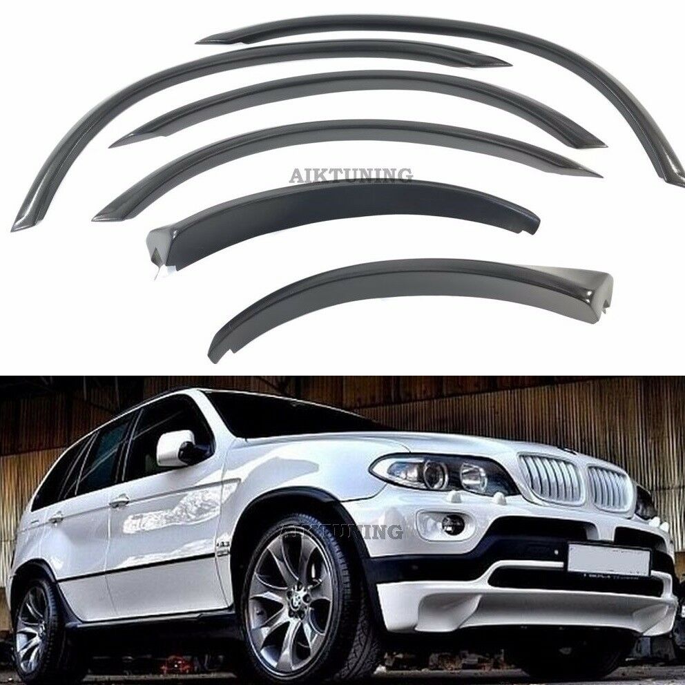Extended Fender Flares Wheel Arch Extension Arches Trims Set (Fits BMW E53)