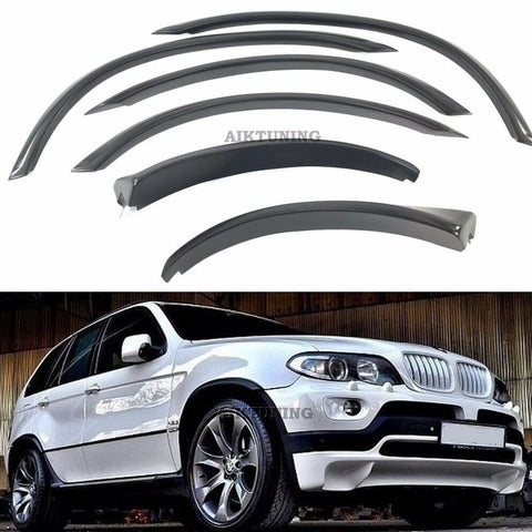 Extended Fender Flares Wheel Arch Extension Arches Trims Set (Fits BMW E53)