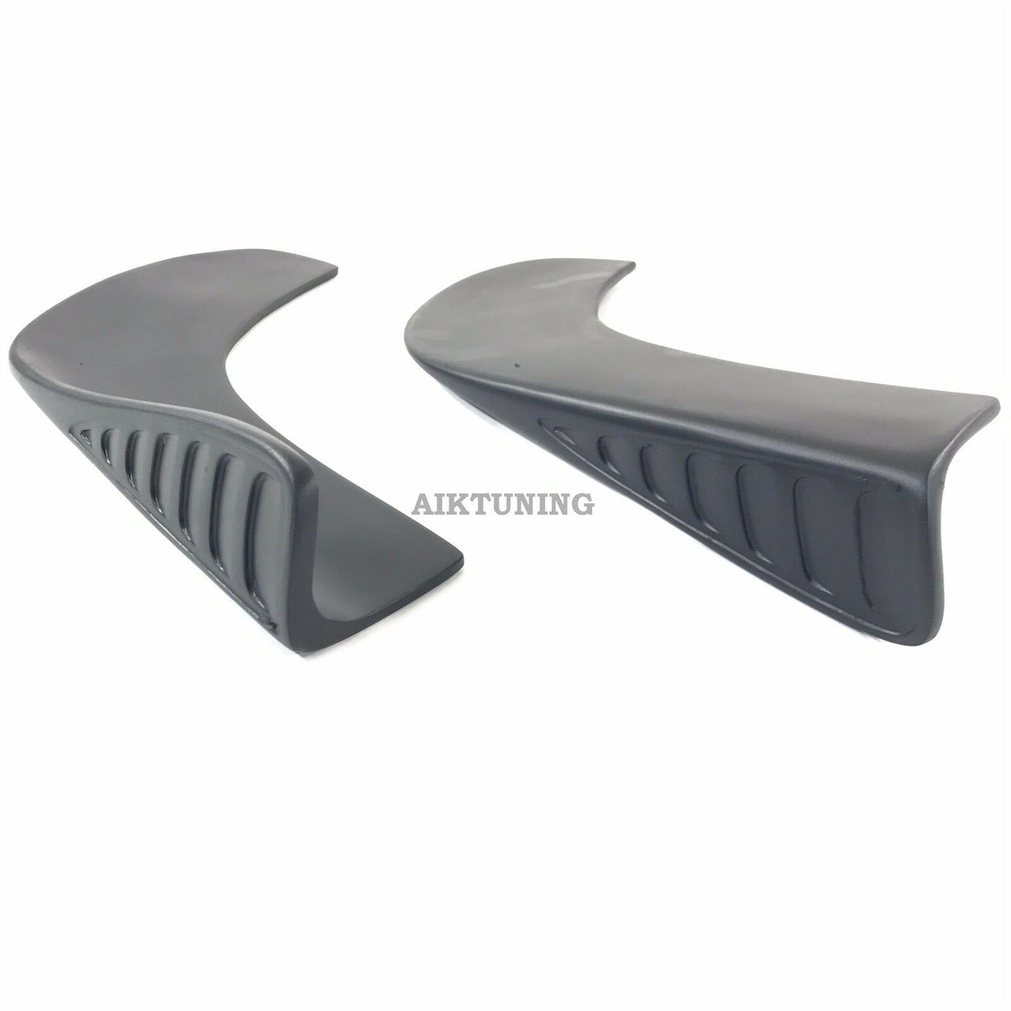Universal Bumper Front Or Rear Addons Splitter Set Caps Aprons For Any Bumper
