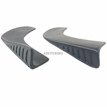 Universal Bumper Front Or Rear Addons Splitter Set Caps Aprons For Any Bumper