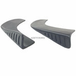 Universal Bumper Front Or Rear Addons Splitter Set Caps Aprons For Any Bumper