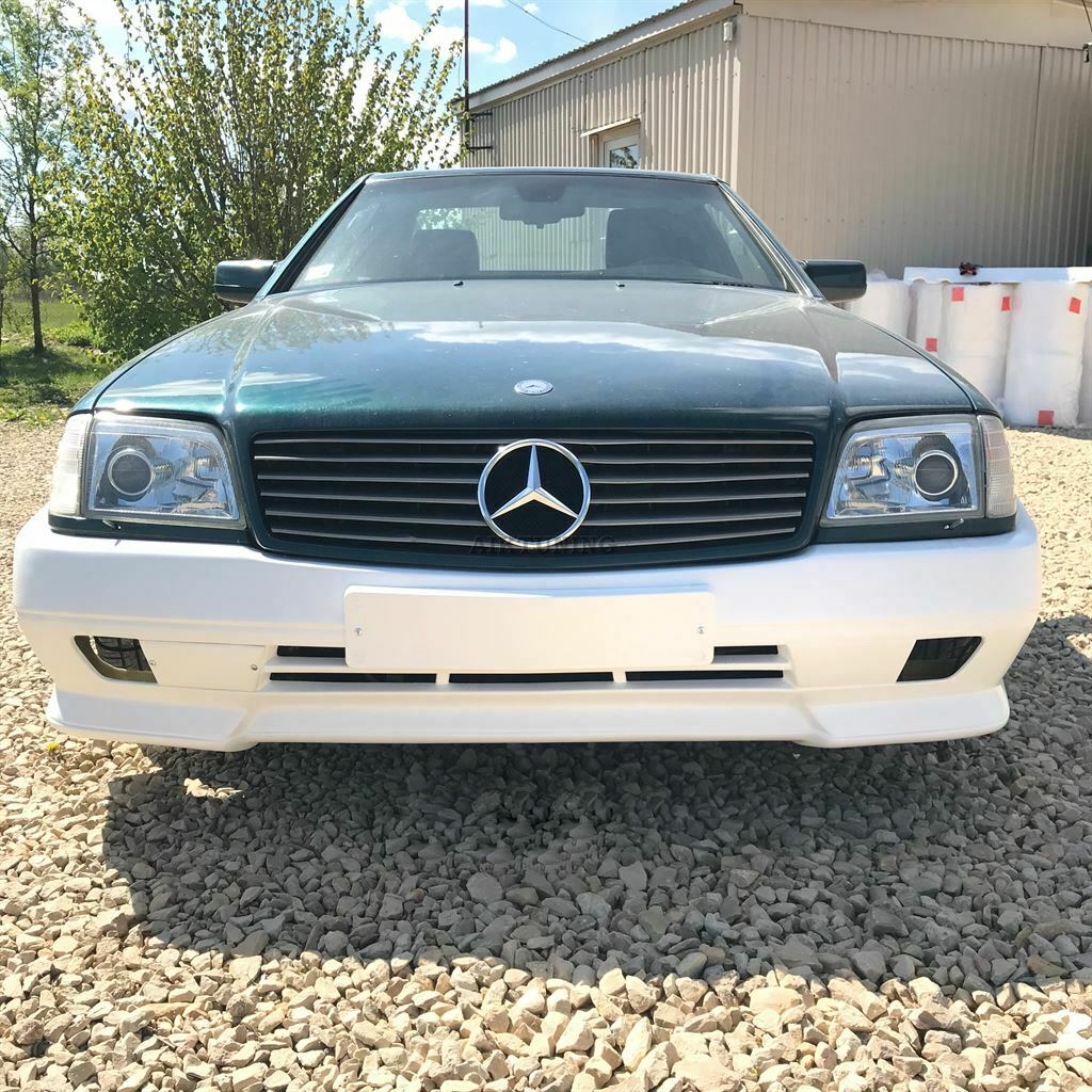 Full Front Bumper Spoiler Apron Parachoques (Fits 90-02 Mercedes Benz R129 AMG)