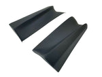 Rear Bumper Spats Splitter Lip Spoiler Apron Set (Fits BMW E36 Standard Bumper)