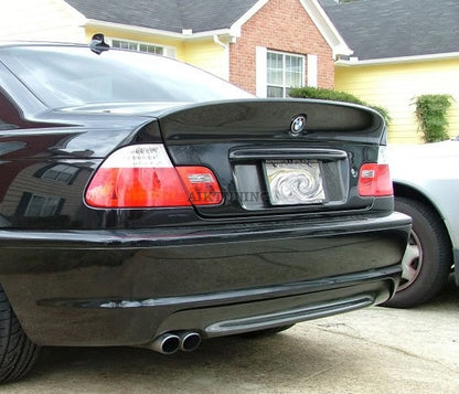 Rear JDM Boot Trunk Ducktail Spoiler Wing Lid Lip (Fits BMW E46 Sedan And CSL)