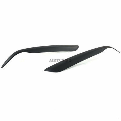 Eyebrow Set Lamp Spoiler Kit Eye Lid Spoilers (Fits BMW X5 E53 Pre Facelift)
