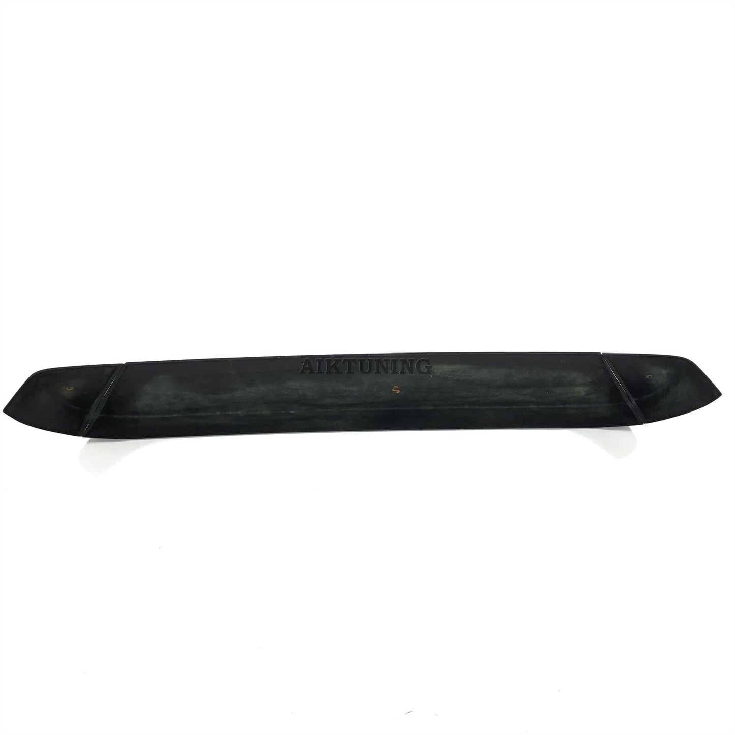 Rear Trunk Spoiler 3 Piece Wing Lid Ducktail (Fits Mercedes Benz W124 Sedan AMG)