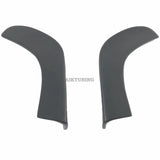 Universal Bumper Front Or Rear Addons Splitter Set Caps Aprons For Any Bumper